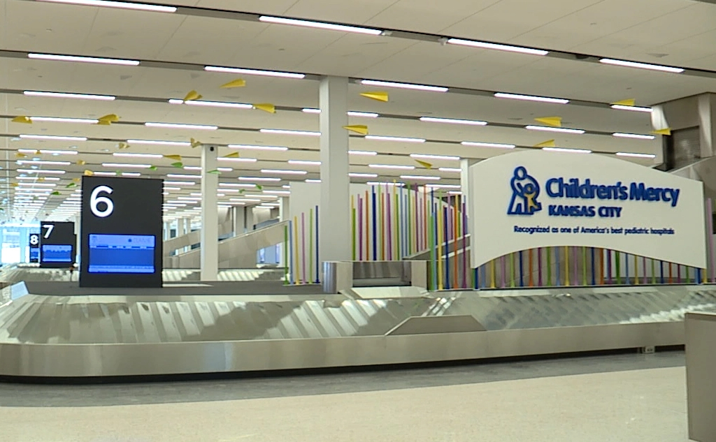 Baggage Claim Area in Kansas City Airport
