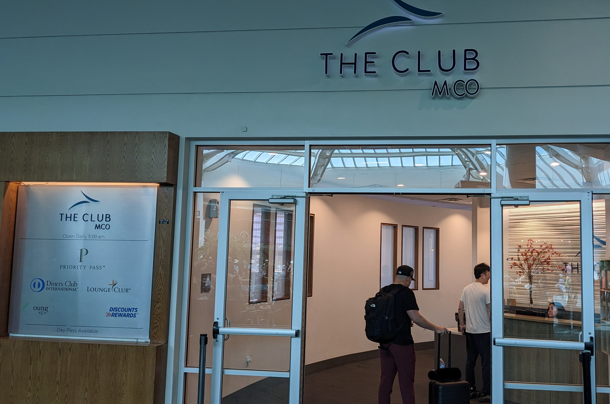 entrance of The Club Orlando (A Terminal)