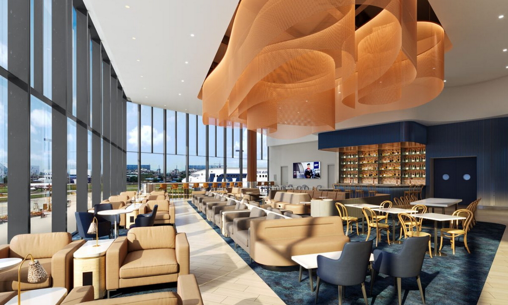 rendering of the Chicago lounge