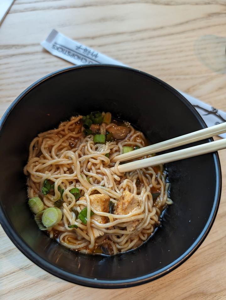 dandan noodles with tofu.