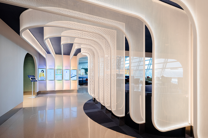 main lobby for the oneworld ICN lounge.