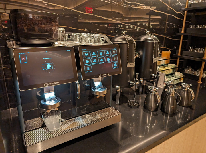 coffee and espresso machine.