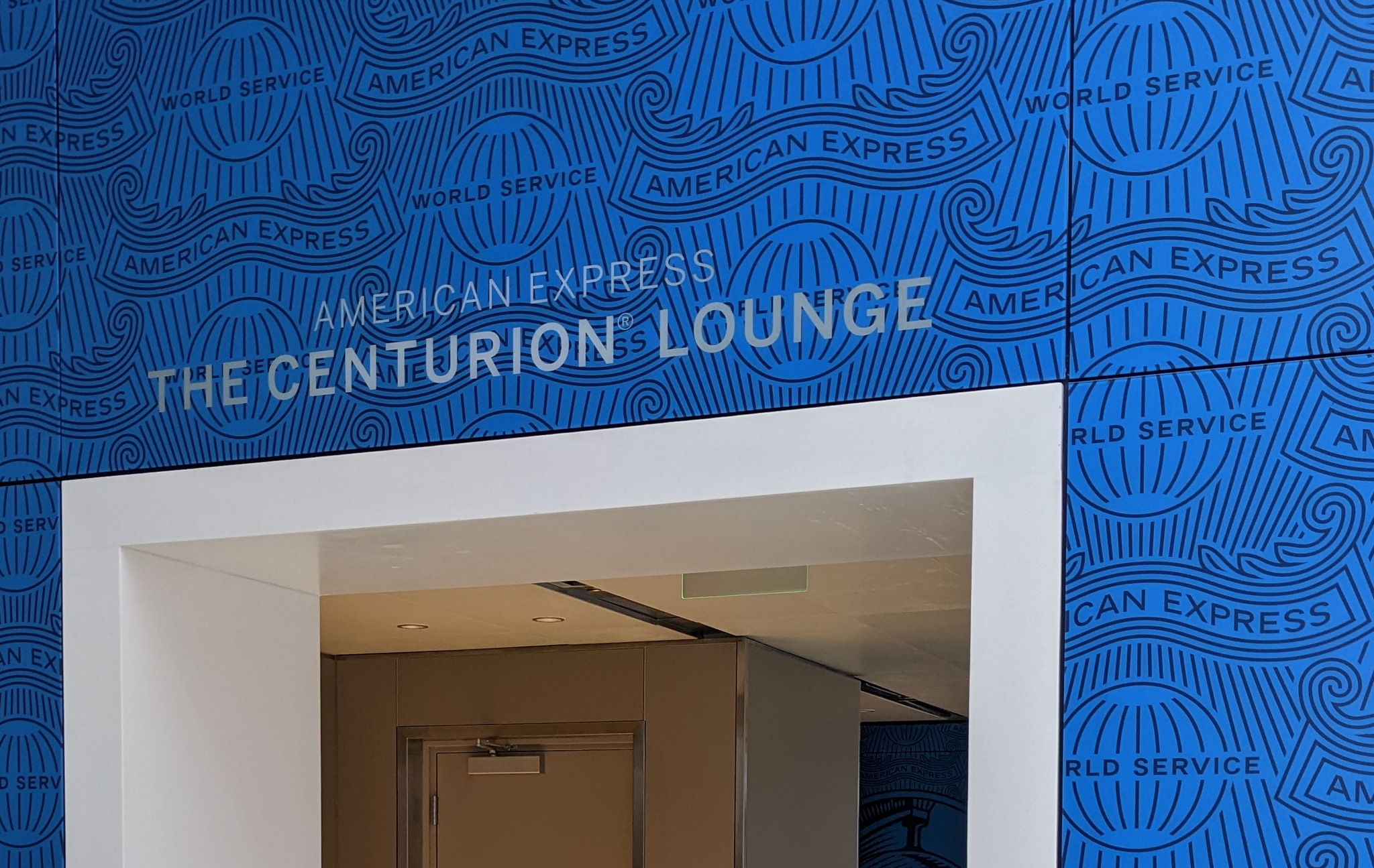 Centurion Lounge Entrance LAX Airport