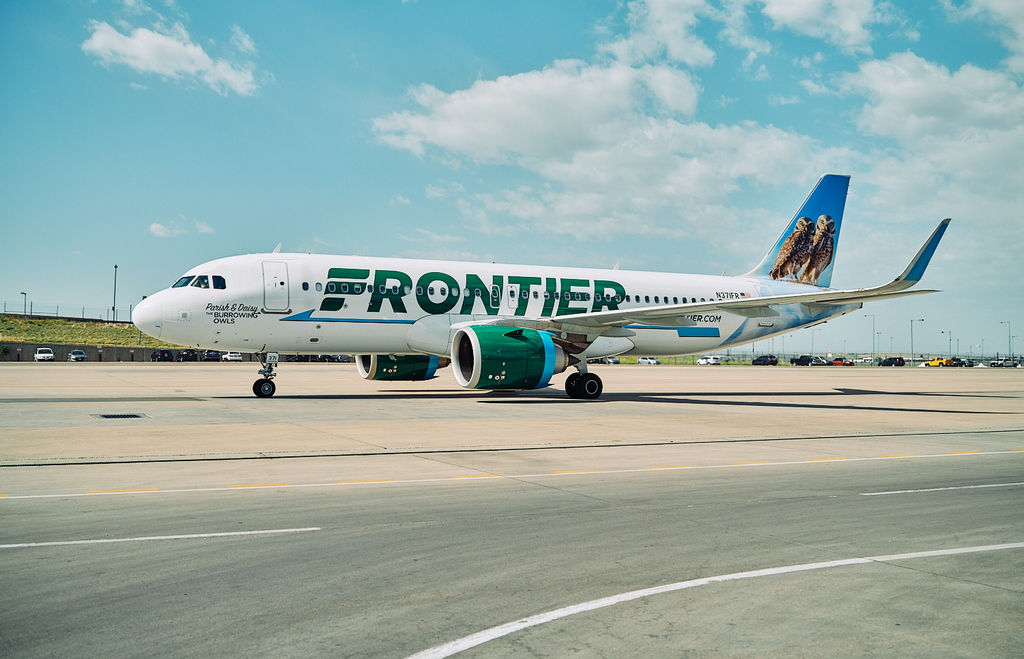 Frontier Airlines A320 Plane