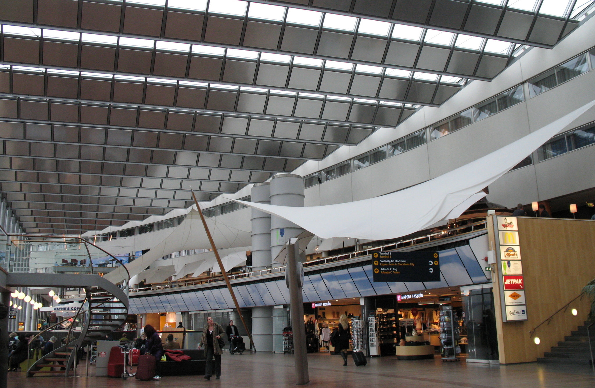 Shopping centre at Arlanda Airport (ARN), Stockholm